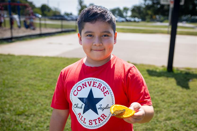 Longview Elementary students release butterflies